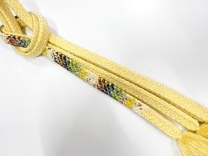 正絹　手組帯締め